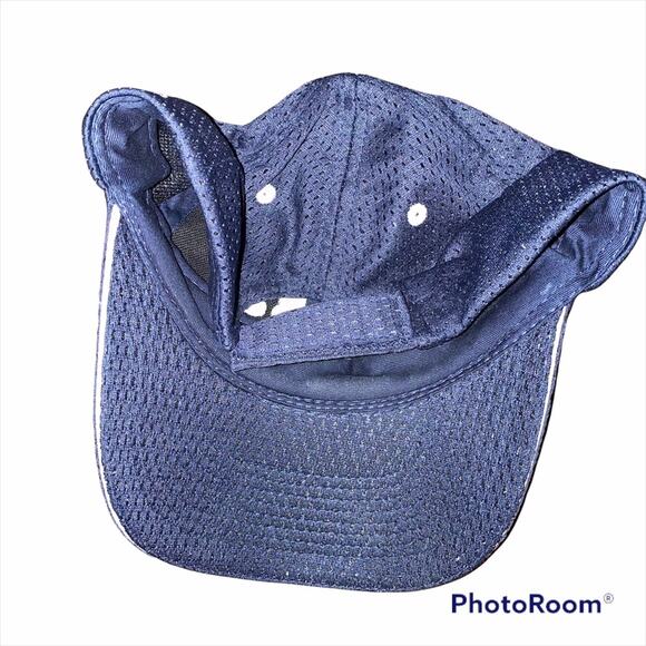 Blue Bell Creameries Homemade Ice Cream Navy Blue/White Mesh Adjustable Hat Cap - Picture 3 of 5